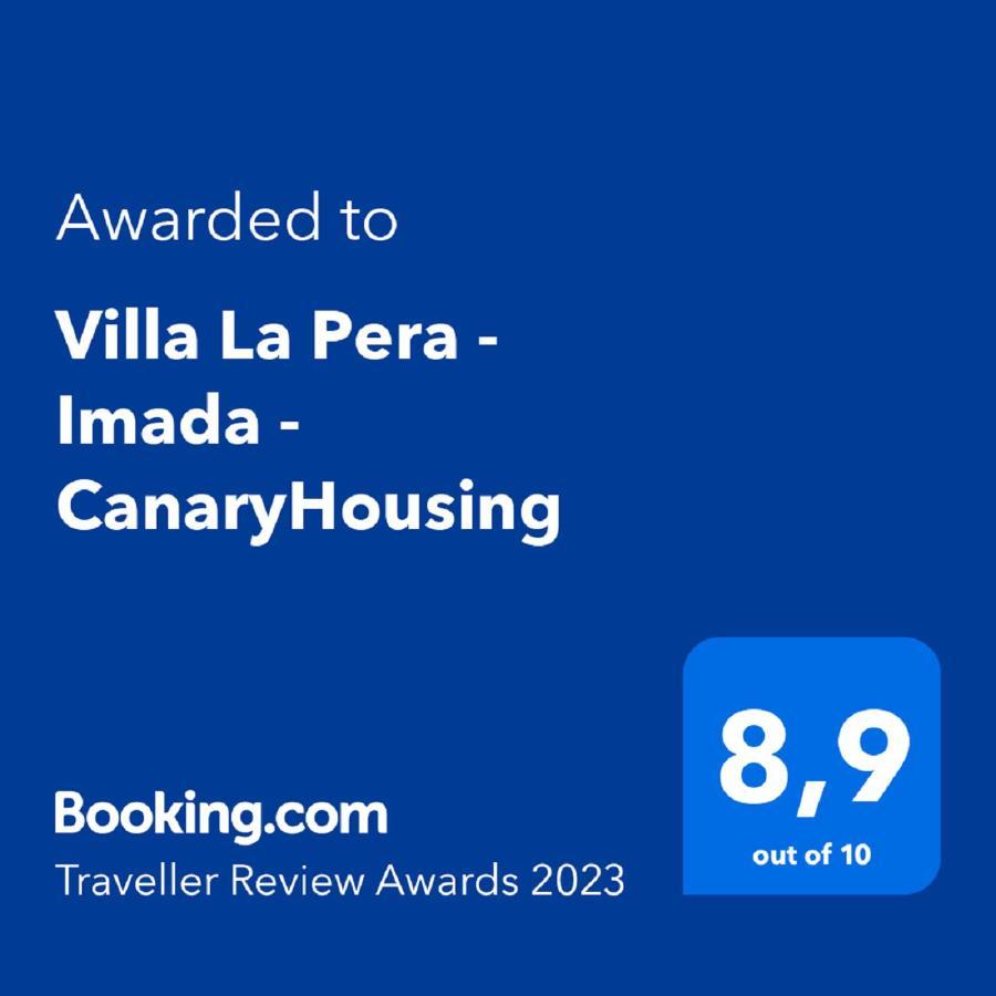 Villa La Pera - Imada - Canaryhousing Εξωτερικό φωτογραφία
